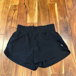 Athleta girl large Black athletic Shorts likes new
